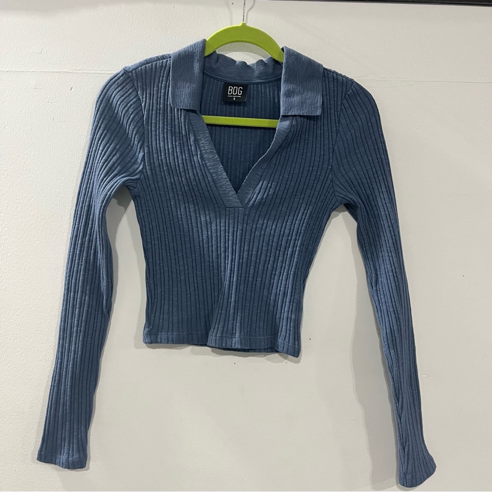 BDG cropped long sleeve top